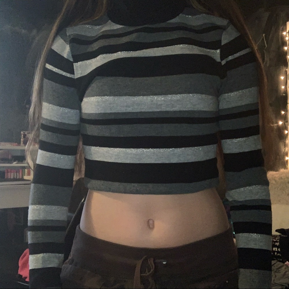 Sparkle turtleneck